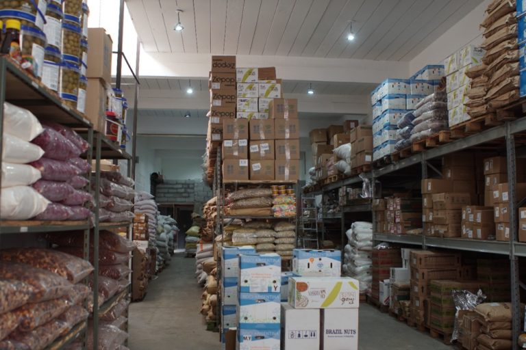 Armazenamento do galpão - TC ATACADISTA